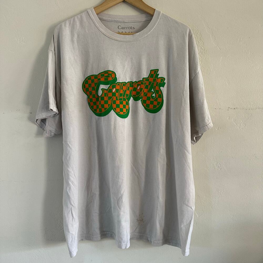 Carrots by Anwar T Shirt Mens XXL Hype Beast Street Wear White Logo‎ 100% Cotton